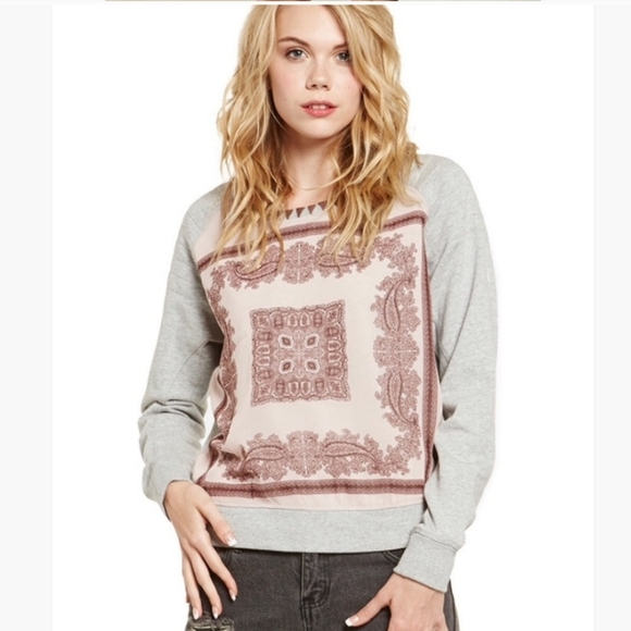 Maison Scotch Printed Woven Front Size 2 US Size 6 - Picture 1 of 11
